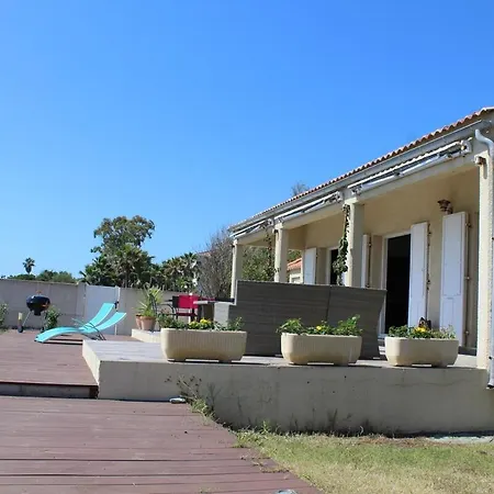 Bord De Mer, Pieds Dans L'eau, Vue Panoramique Villa San-Nicolao