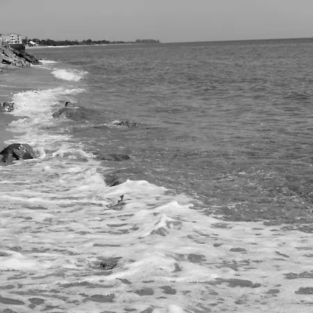 Bord De Mer, Pieds Dans L'eau, Vue Panoramique