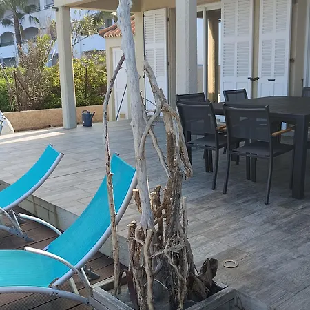 Bord De Mer, Pieds Dans L'eau, Vue Panoramique San-Nicolao