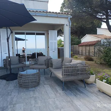 Willa Bord De Mer, Pieds Dans L'eau, Vue Panoramique *