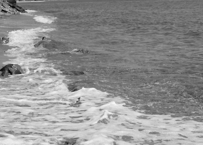 Bord De Mer, Pieds Dans L'eau, Vue Panoramique